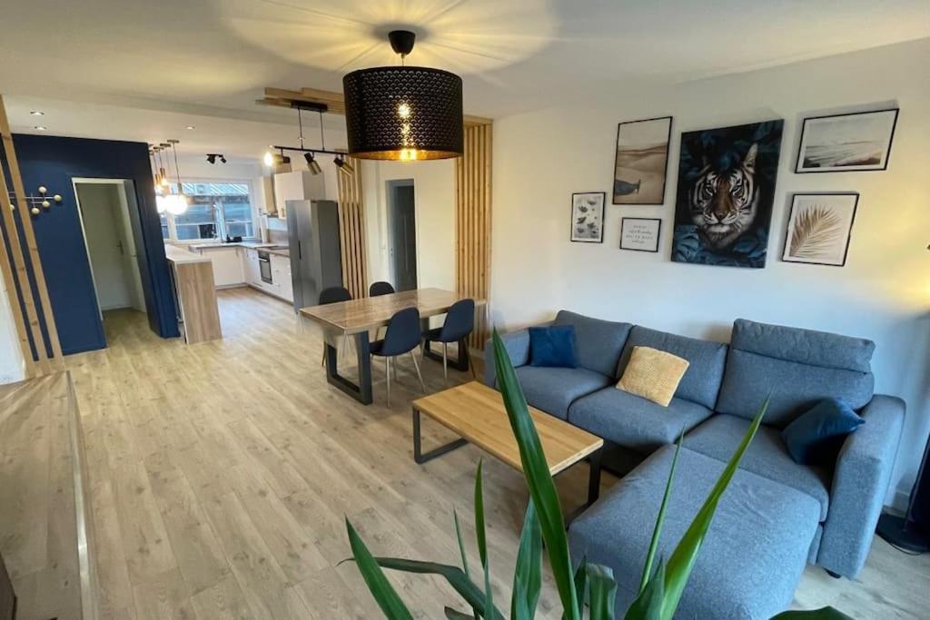 Blue Iro, Lumineux, 4 Chambres, Balcon, 105M2 Saint-Etienne  Luaran gambar